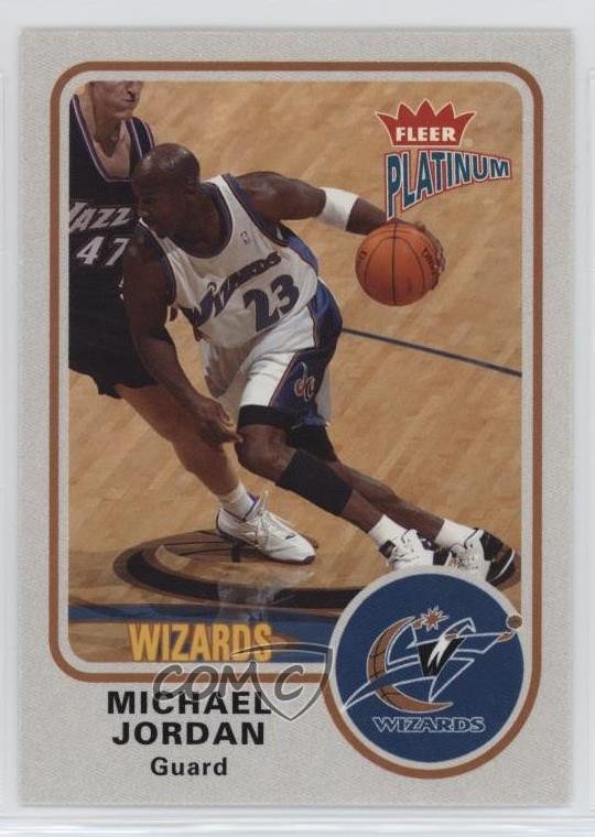 2002-03 Fleer Platinum Michael Jordan #91 HOF g2x