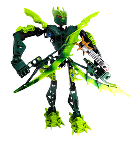 LEGO 2009 Bionicle Gresh Glatorian Figure (55 Pieces) - Set 8980