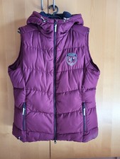 Steeds Reitweste ☆ Gr. L ☆ Bordeaux ☆ Reitjacke ärmellos mit Kapuze ☆ Neuwertig 