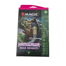 Magic The Gathering Kamigawa Neon Dynasty 35 Card Pack Booster Green