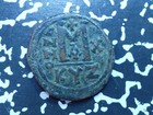 BZ-36: JUSTIN II FOLLIS, AD 565-578, 28.5 mm o.d, Nice — photo 2