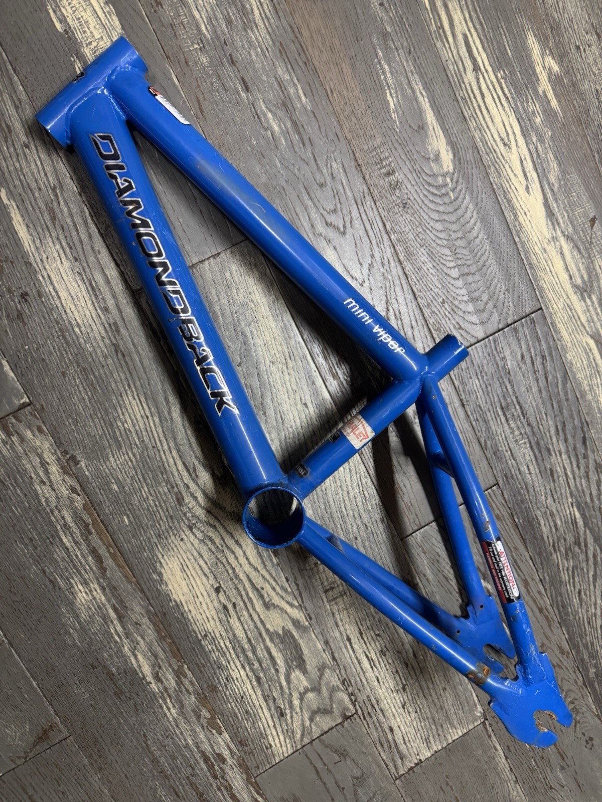 16&rdquo; Diamondback Mini Viper Pit Bike Frame Mid Old School BMX Youth Kids MX OG DB