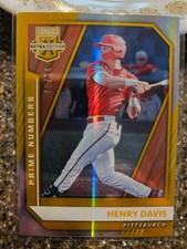 2021 Elite Extra Prime Numbers Gold Henry Davis RC #1 #08/24