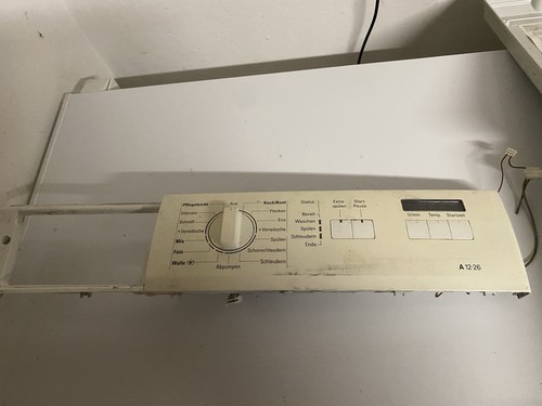 Waschmaschine Siemens A12-26 Bedienblende mit Elektronik Platine