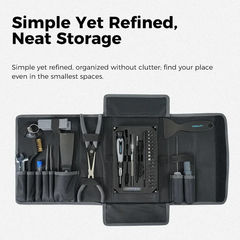 Creality 3D Printer Tool Wrap Kit Pro Assembly/Removal/Filament Cutting Tools