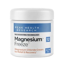 Magnesium Freeze - Topical Magnesium Cream With Niacinamide For Joints, Low Back