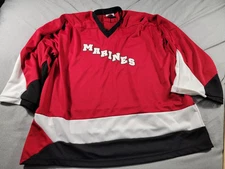 Vintage K1 Sportswear Marines NyTex Sports Hockey Jersey Mens 2XL Made In USA