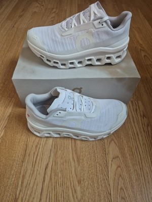 On Running Cloudmonster Void Damen-Sportschuhe weiß Größe UK 4,5 neu 