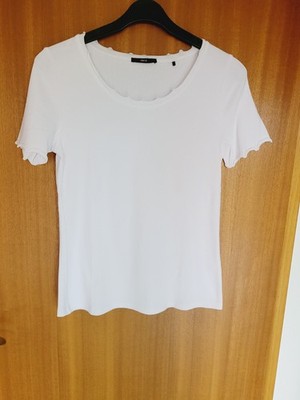 Damen-T-Shirt Gr.38 Zorro Neu Ohne Etikett Weiß Baumwolle U. Elasthan