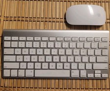 Apple Authentic Bluetooth Wireless Keyboard Magic Mouse Set A1314 A1296