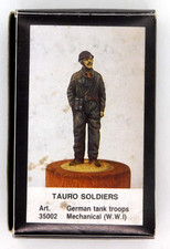 Tauro Soldiers German Tank Troops Mechanical WWI 1:35 35002 Metal No Base