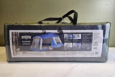 WENZEL 36424B KLONDIKE 8 PERSON CABIN TENT W/ SCREEN PORCH BLUE