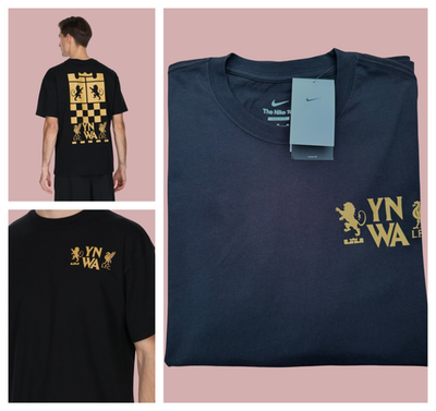 Nike LeBron James X Liverpool FC Max90 Soccer Basketball T-Shirt