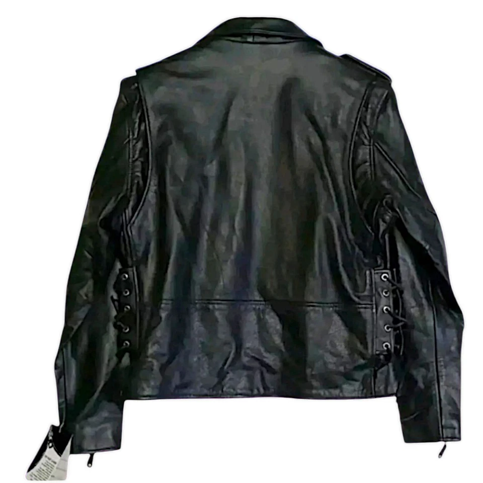 Women's Leather Motorcycle Jacket XL Zip Out Liner Xelement B7802 NEW - Image 2 of 4