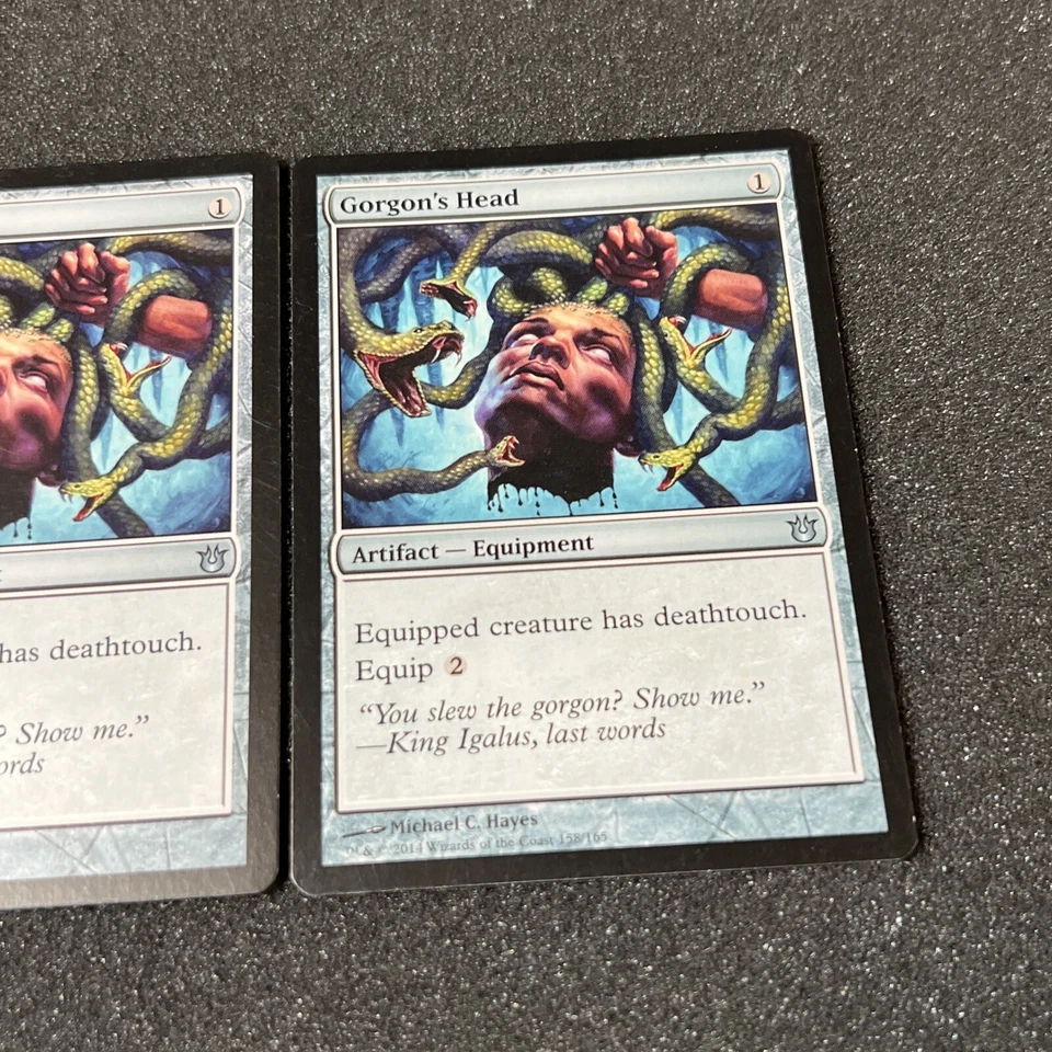 Gorgon's Head Magic The Gathering Mtg Artifact Born of the Gods Card 2 - Image 3 of 4
