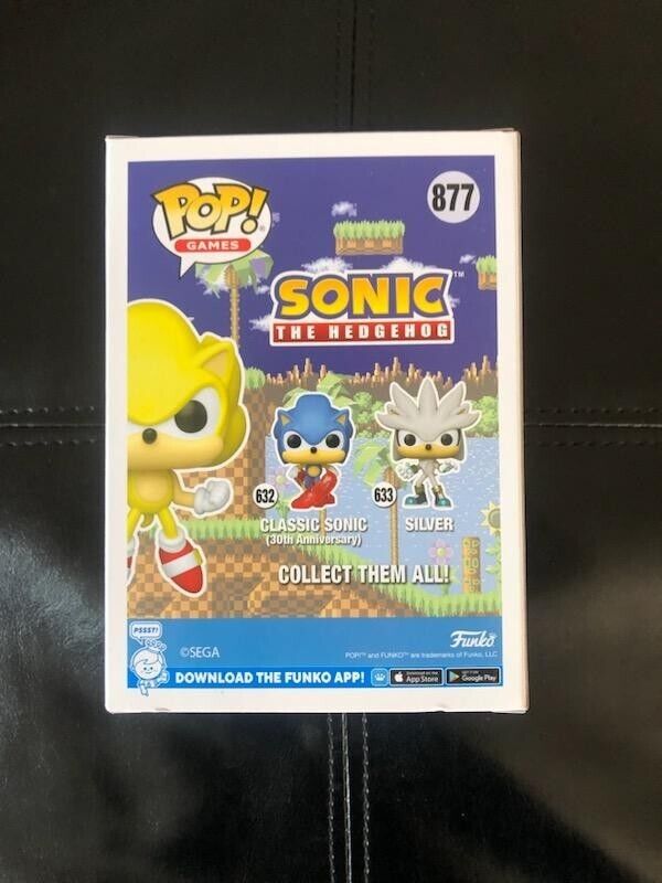 Funko Pop! Games: Sonic- Super Sonic First Appearance​ Vinyl