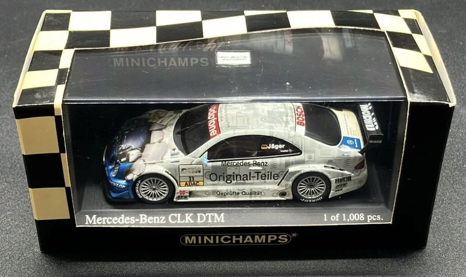 Minichamps 1/43 Mercedes Benz CLK Coupe DTM 2001 Team piezas Jaeger 400023111 Foto 3 de 4