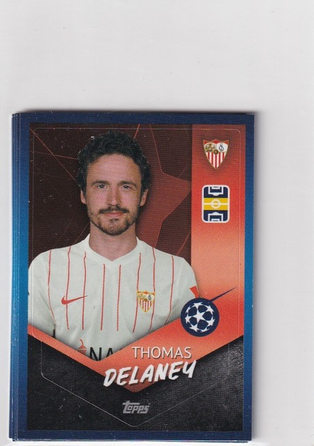 Topps Champions League Sticker CL 21/22 Nr. 532 Thomas Delaney Topps Champions League Sticker CL 21/22 Nr. 532 Thomas Delaney