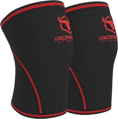 7Mm Knee Sleeves (Pair) for Weightlifting & Powerlifting (USPA, IPL, IWF & USAW 