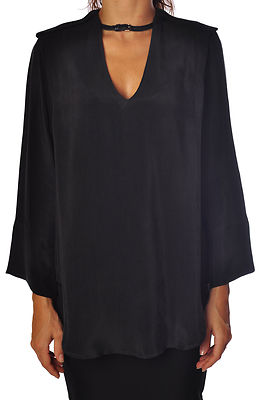 8pm - Bluse - Damen - Schwarz - 116024A183743