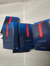 10 X PRADA LUNA ROSSA OCEAN EDT 1.2ml .04fl oz x 10 COLOGNE SPRAY SAMPLE VIALS