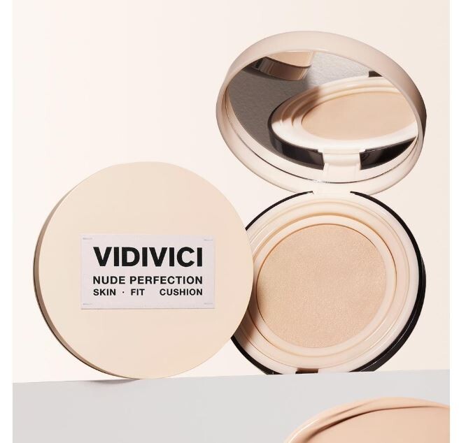 VIDIVICI Nude Perfection Skin Fit Cushion 15g+Refill 15g Natural