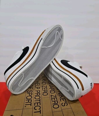 Authentic Nike Court Legacy NN White Black Desert Ochre Sz 