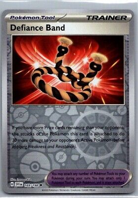 Defiance band 169/198 Trainer Reverse Holo Pokemon Card TCG Defiance band 169/198 Trainer Reverse Holo Pokemon Card TCG