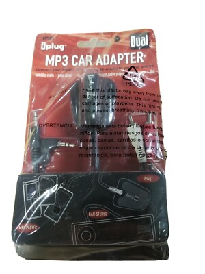 DUAL IP35 3.5 MM FEMALE TO MALE RCA MP3 CAR ADAPTER AUDIO PLUG CABLE 3 FT CABLE 