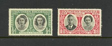 R0159   Southern Rhodesia   1947   Royal Visit   2v.   MNH