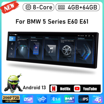 für BMW E60 E61 E90 E91 CCC 14,9'' Android14 Autoradio CarPlay GPS Navi USB WIFI