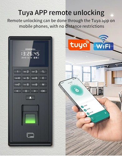 Fingerprint Time Attendance System Biometric Recognition 1000 User Wifi Control - Picture 13 of 22