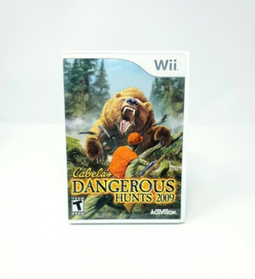 Cabela's Dangerous Hunts 2009 (Nintendo Wii) Complete CIB 