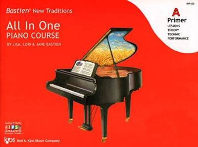 WP450 - Bastien New Traditions - All In One Piano Course - Primer A - GOOD
