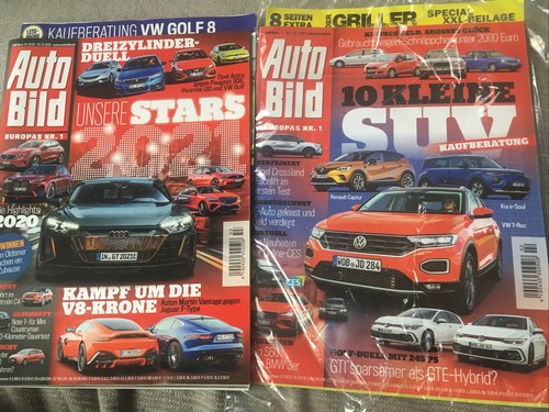 AutoBild 52/2020 2/21 Sono Motors Golf GTE Audi e-tron GT Jaguar F-Type MachE