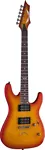 Dean Custom 350 Electric Guitar - Trans Amberburst