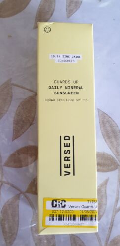 Versed  Daily Mineral Sunscreen Broad Spectrum SPF 35  Sea Fennel + Moringa Seed - Picture 1 of 2