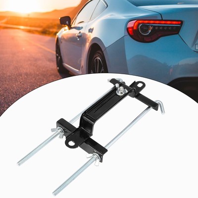 X AUTOHAUX 27cm Adjustable Car Battery Clamp Bracket Battery Hold Down Kit with 28cm Plastic Tray X AUTOHAUX 27cm Adjustable Car Battery Clamp Bracket Battery Hold Down Kit with 28cm Plastic Tray