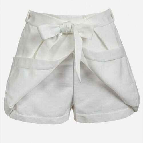 New Topshop Womens Ladies Girls White Cream Skort Shorts Size 8 - Picture 4 of 7