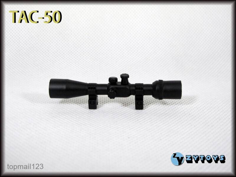 ZYTOYS ZY8036B 1/6 TAC-50 WWII Gun Rifle Weapon Model Fit 12