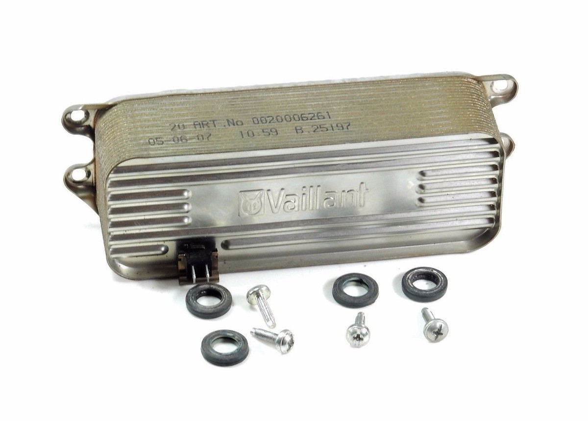 VAILLANT ECOTEC PLUS 824 831 PRO 28 DOMESTIC HOT WATER HEAT EXCHANGER  178973