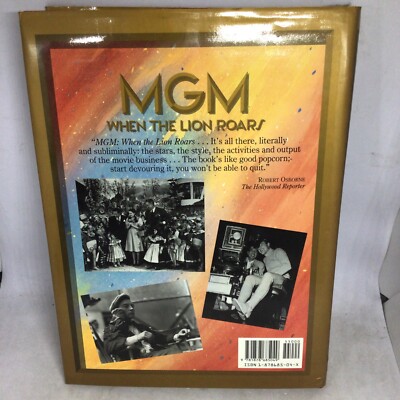 未開封　希少　非売品　MGM90周年記念　THE LION ROARS Vint. 1991 MGM When the Lion Roars by Peter Hay Hardcover + Dust