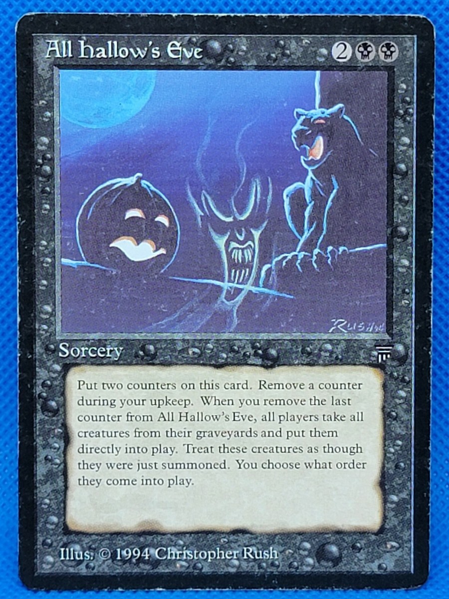 All Hallow's Eve - Legends English - Magic MTG Reserved List
