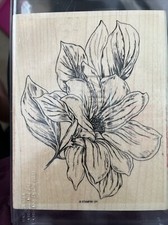 Stampin Up Large Block Flower