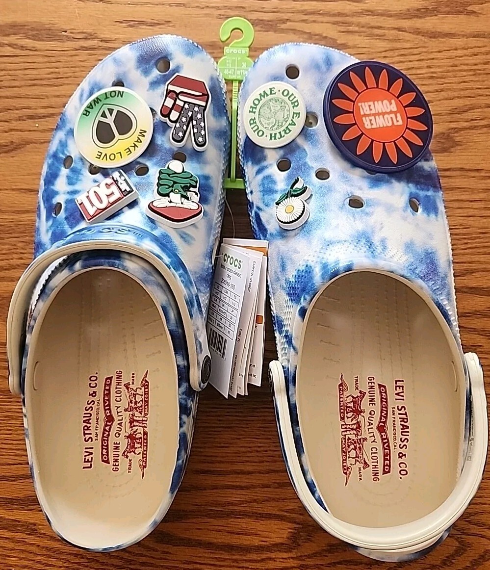 Levi's x Crocs Classic Clog Men's Size 12 - New, Limited