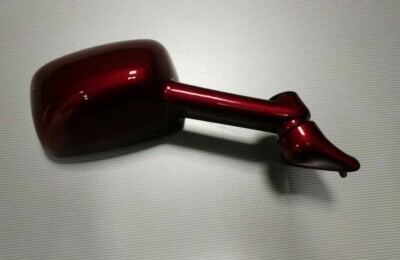 56001-1395-L1 KAWASAKI RH MIRROR ASSY ZX600 CANDY CARDINAL RED / LUMINOUS ROSE