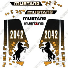 Fits Mustang 2042 Decal Kit Skid Steer Replacement Stickers - 3M Vinyl!