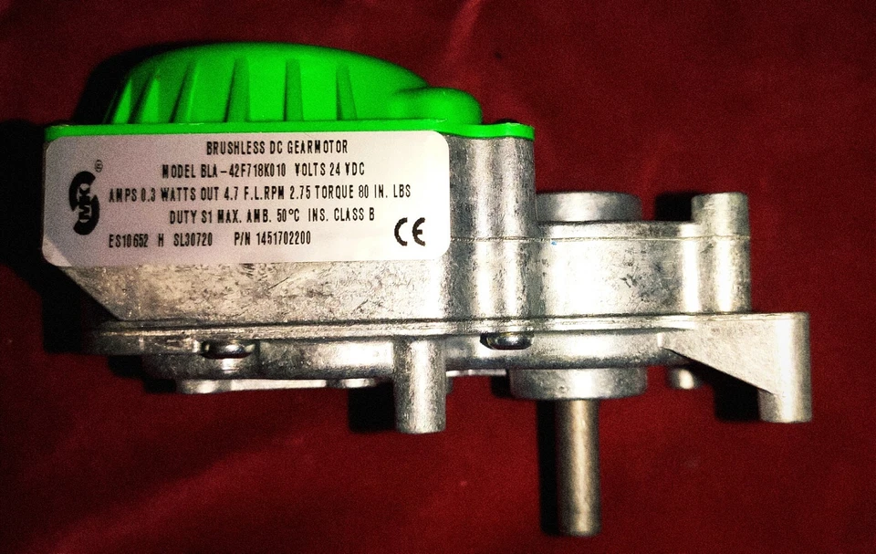 MOTORIDUTTORE MCZ BRUSHLESS Cod.41451702200 ORIGINALE STUFA A PELLET - Immagine 2 di 2