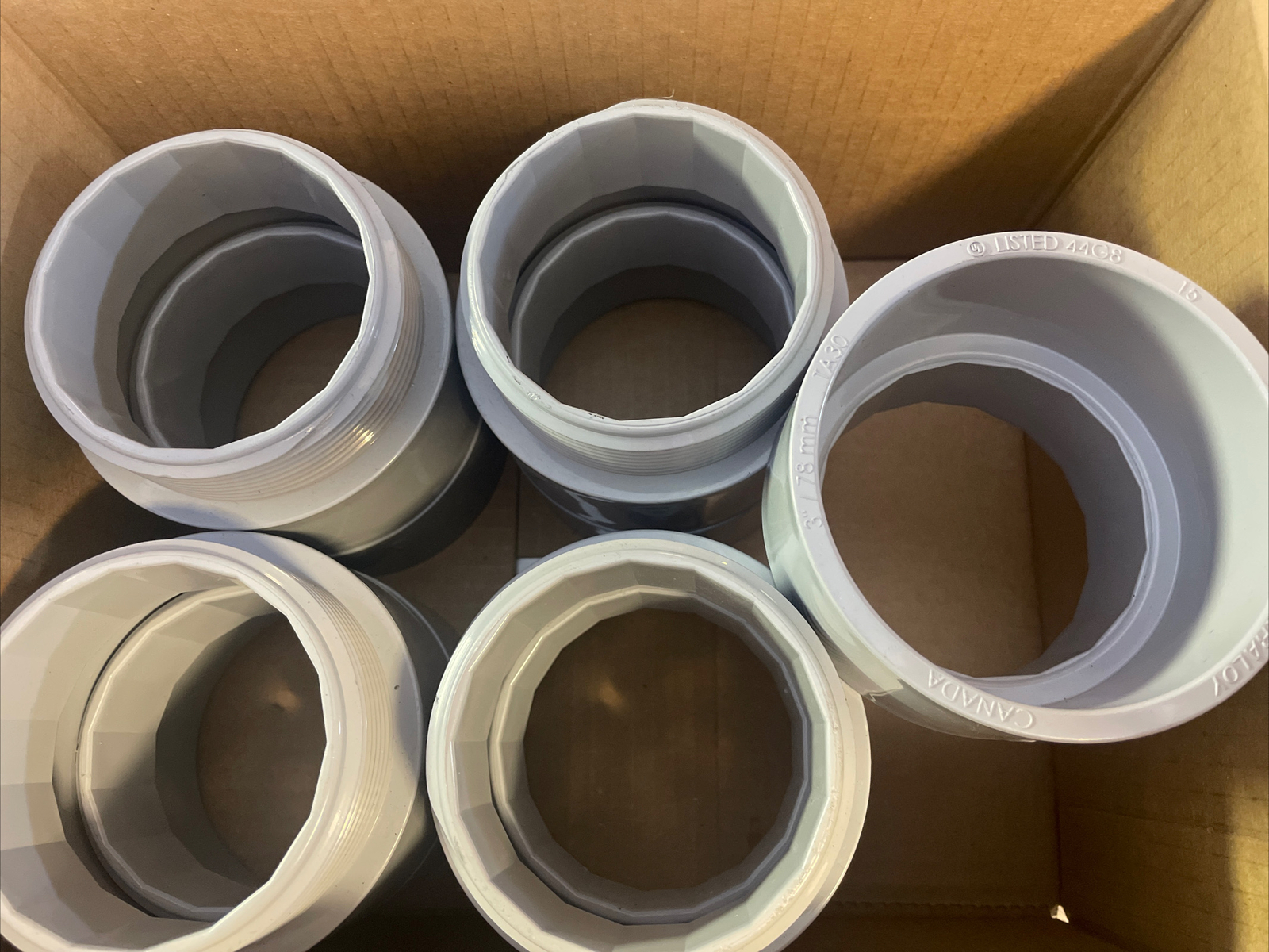Kraloy TA30 PVC Conduit Fitting 3" Inch 278t for sale online eBay