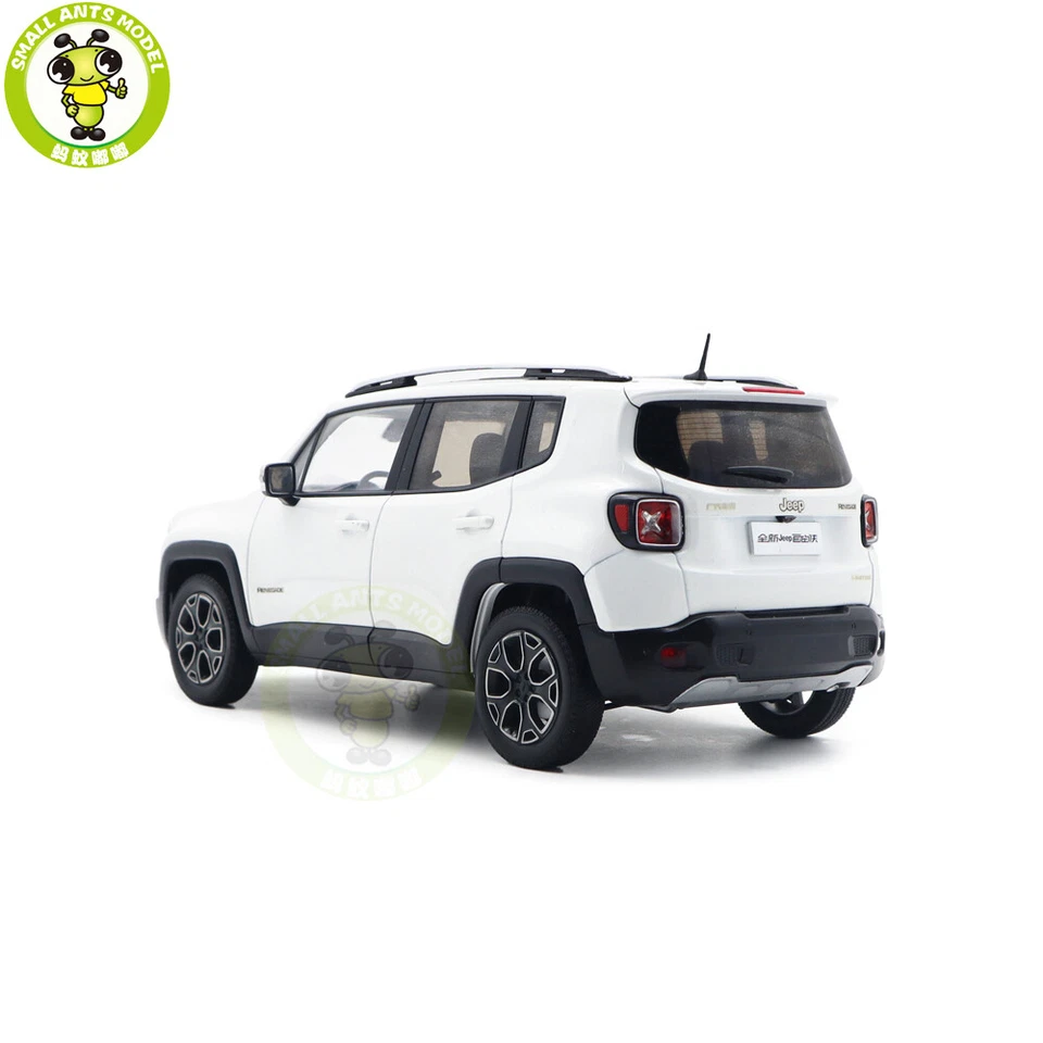 1/18 Jeep Renegade White Diecast Model Toy Car Gifts For Friends - Image 3 of 4
